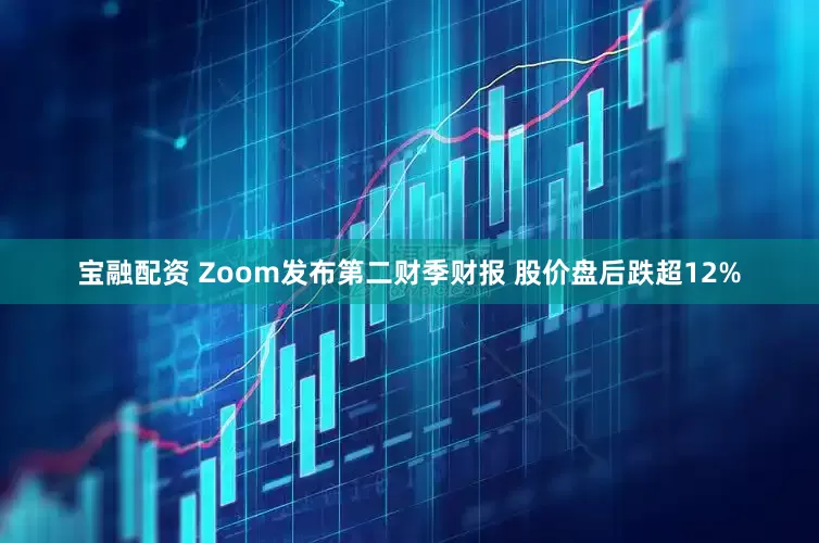 宝融配资 Zoom发布第二财季财报 股价盘后跌超12%